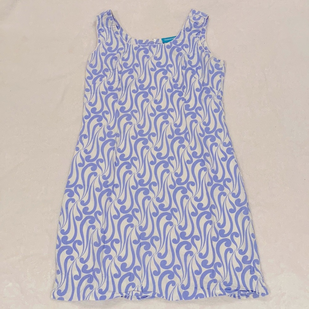 Women’s Sleeveless Periwinkle Dress size 6 - Needham Lane